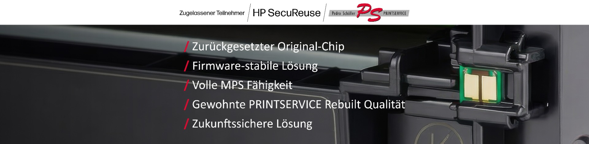 HP SecuReuse – Wir sind zugelassener Teilnehmer