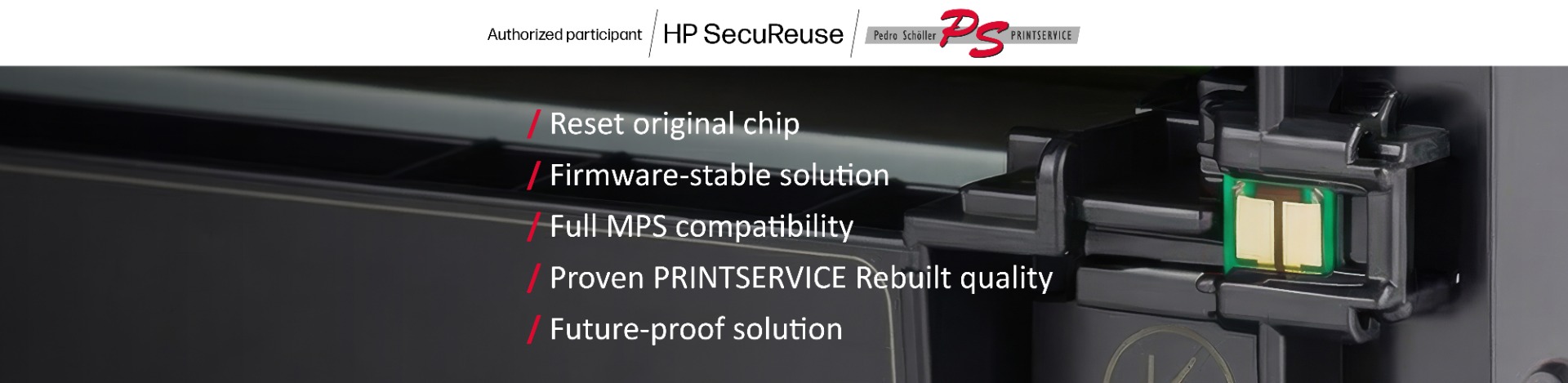 HP SecuReuse – We are an approved participant
